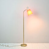 Modern antique floor lamp with gold base