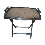 Table pliante bambou