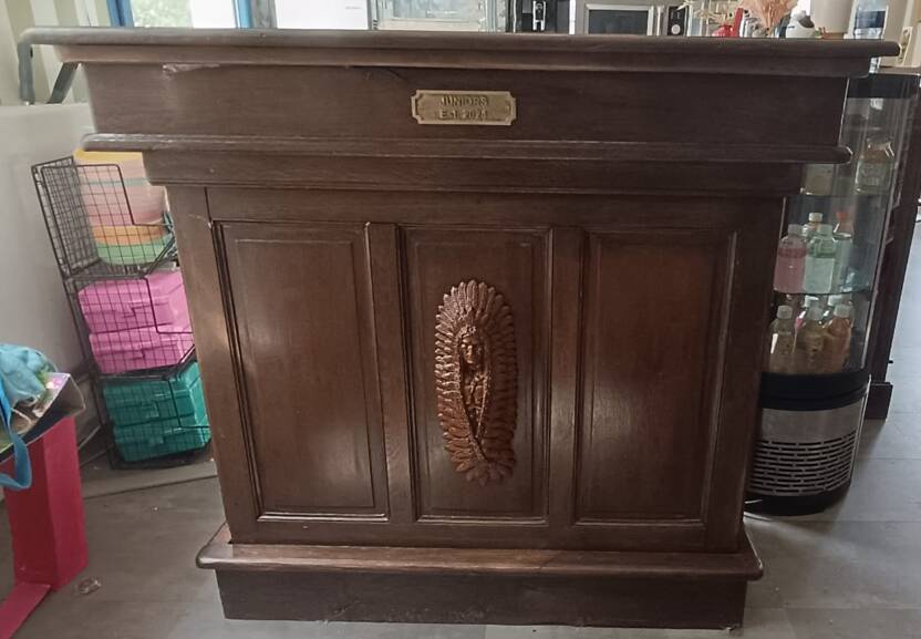 comptoir de magasin ancien