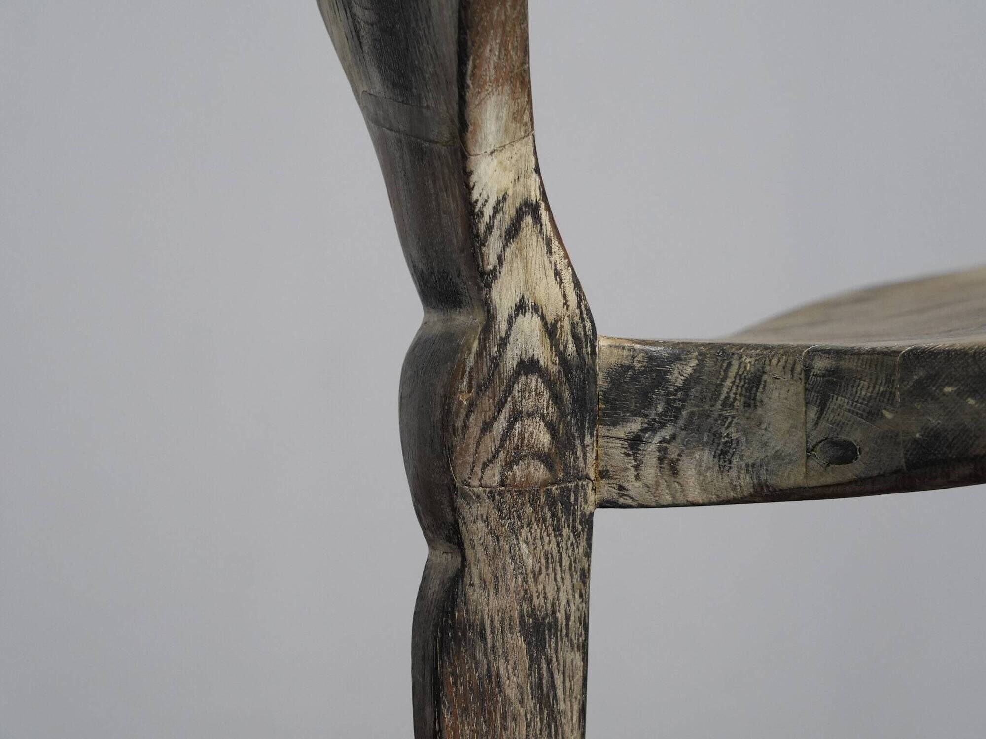 Unique “Ginkgo Biloba” sculptural armchair by Joop Evers and Frans Bolscher, Netherlands, 1992