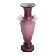 Vase décoratif en verre violet vintage de style milieu du siècle, Europe, années 1960