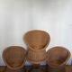 1960s wicker lounge set