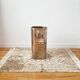 Italian brass hammered umbrella stand 1970-80