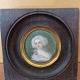 Richard Cosway (1742-1821) - Miniature - "Portrait de jeune femme"