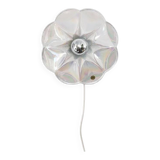 Mid-century iridescent porcelain wall lamp by Goebel for PAN Germany 1970s