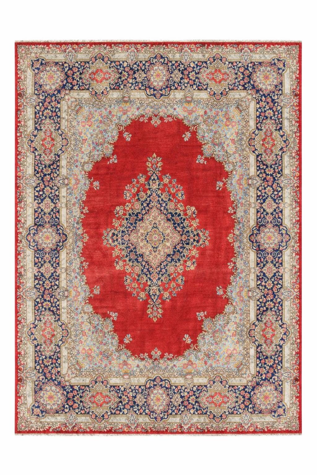 Large Oriental Carpet Iran KIRMAN: 4.85 x 2.95 Metres