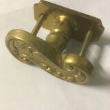 Brass window handle