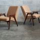 Pair of armchairs by Jaroslav Smidek for TON (Thonet)1960