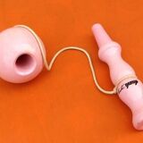 Wooden cup and ball game