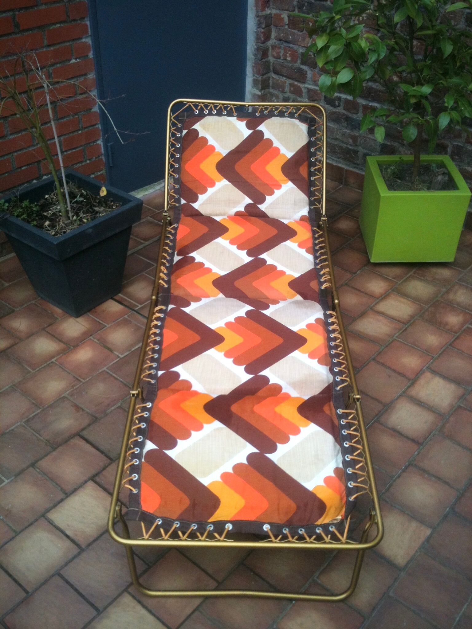 Vintage sunbathing 1960