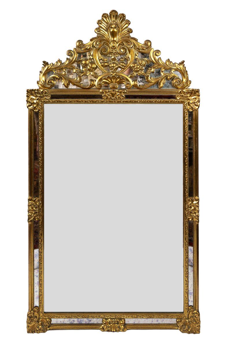 Vintage Italian wall mirror, 1980s