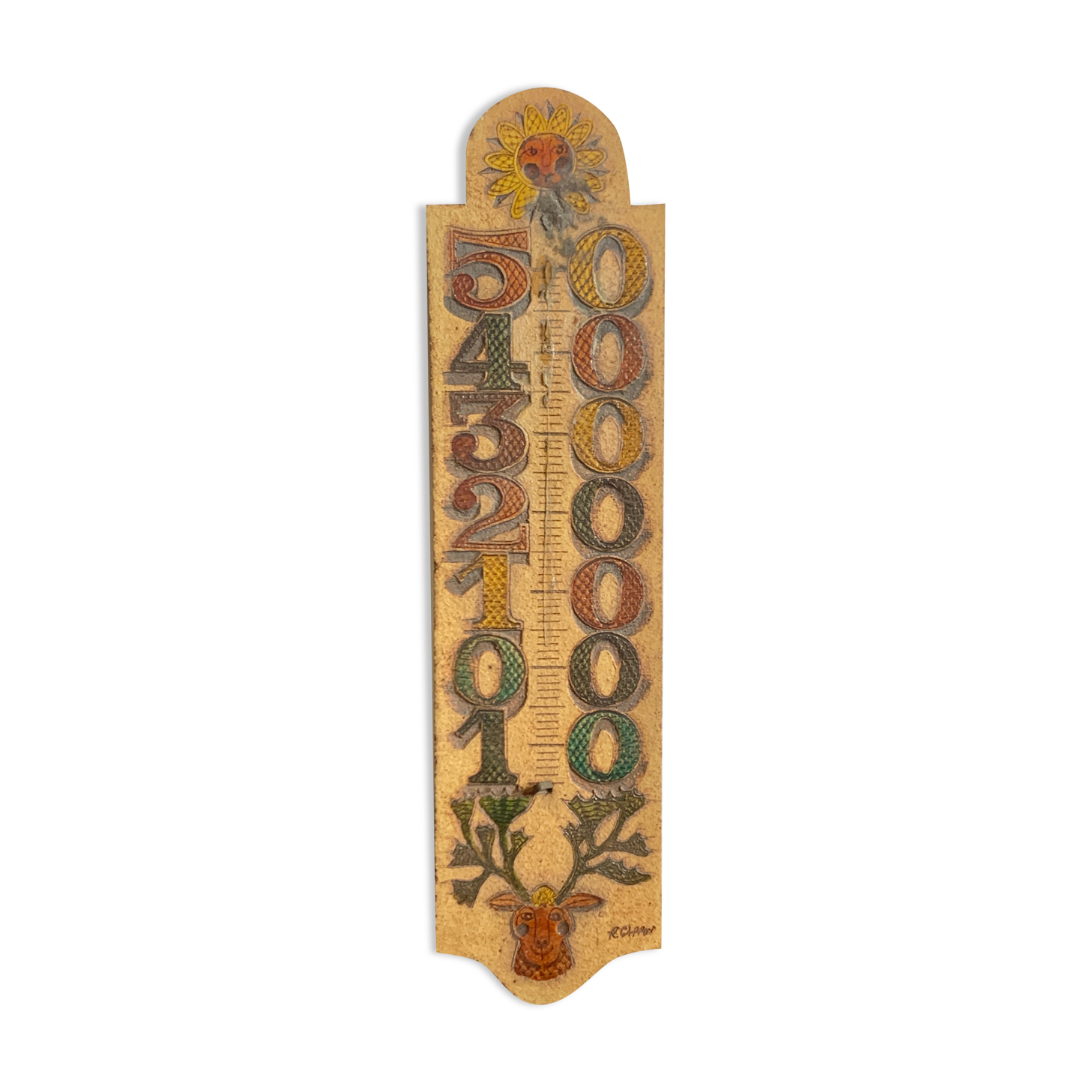 Thermometer by Roger Capron, 1960's