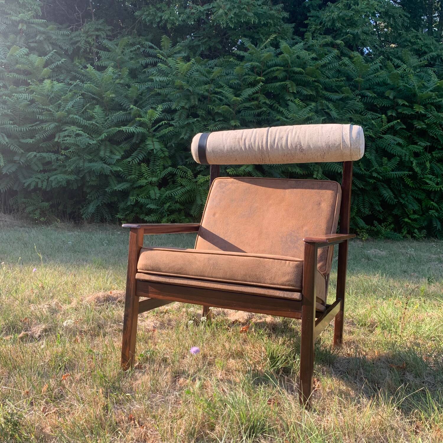 Brazilian rosewood armchair from the 60s, Tônico