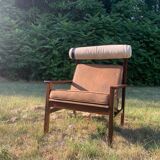 Brazilian rosewood armchair from the 60s, Tônico