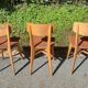 Serie de 3 chaises design g