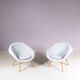 1950s set of 2 easy chairs by Frantisek Jirak, Czech
