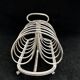Victorian breakfast toaster set 6 toast bread slices