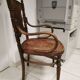 Old fischel armchair, bentwood chair