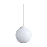 Lampe à Suspension Tchécoslovaque en Bakélite Blanche, 1970s