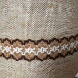 Large vintage 70s ceramic lamp – 1.20m