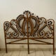 Vintage peacock rattan headboard (150cm)