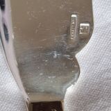 6 couverts à poisson Art Nouveau Chardons en métal argenté Boulenger