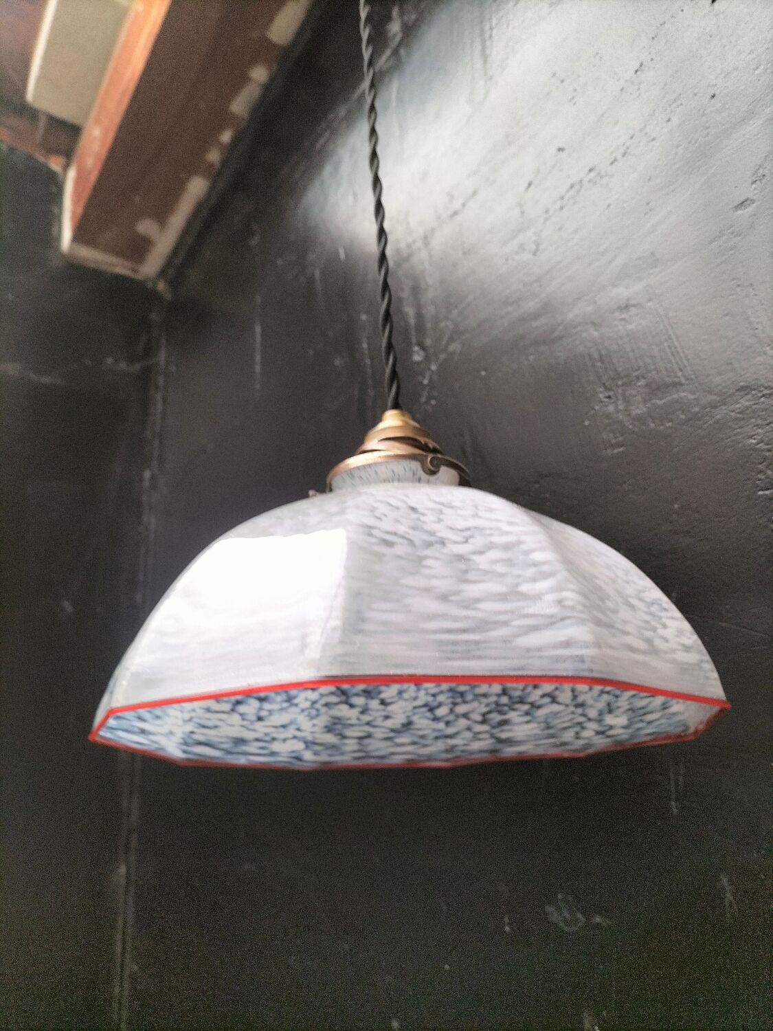 Clichy glass pendant light
