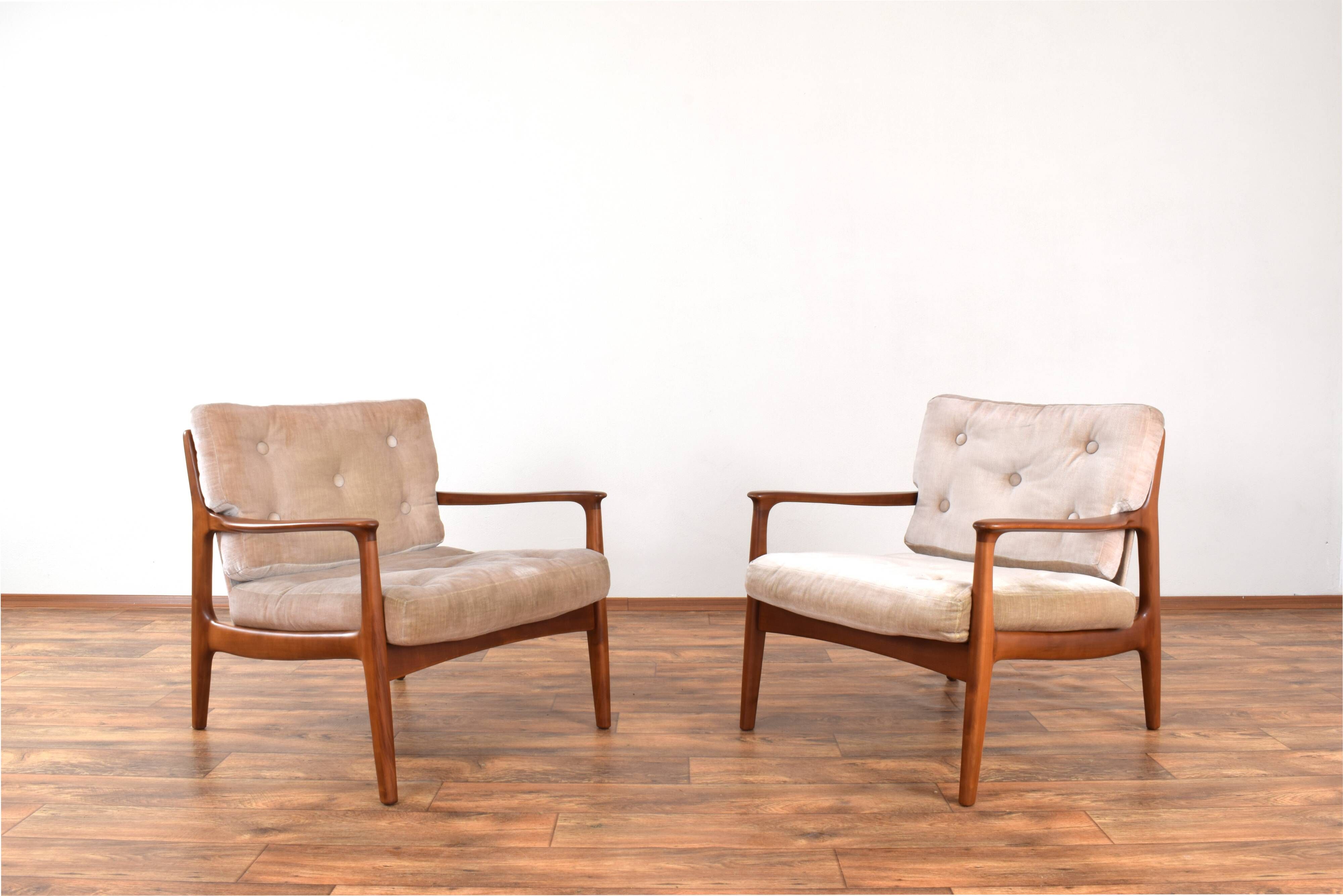 Mid-Century Living Room Set by Eugen Schmidt for Soloform, 1960s, Set of 3