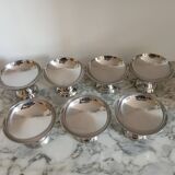 Set of 7 ice cream cups