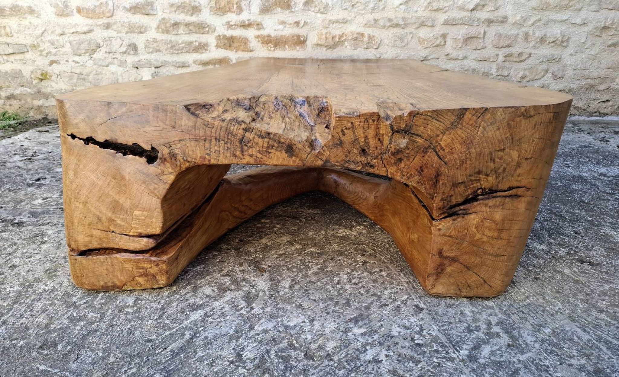 Brutalist coffee table 156x101