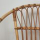Fauteuil rotin annnées 60