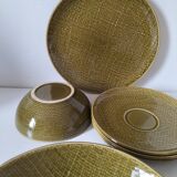 Brunch set - vintage Salins tableware - Miramar model