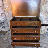 Worker chest of drawers 3 drawers vintage