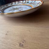 Large oval ceramic platter from Deruta