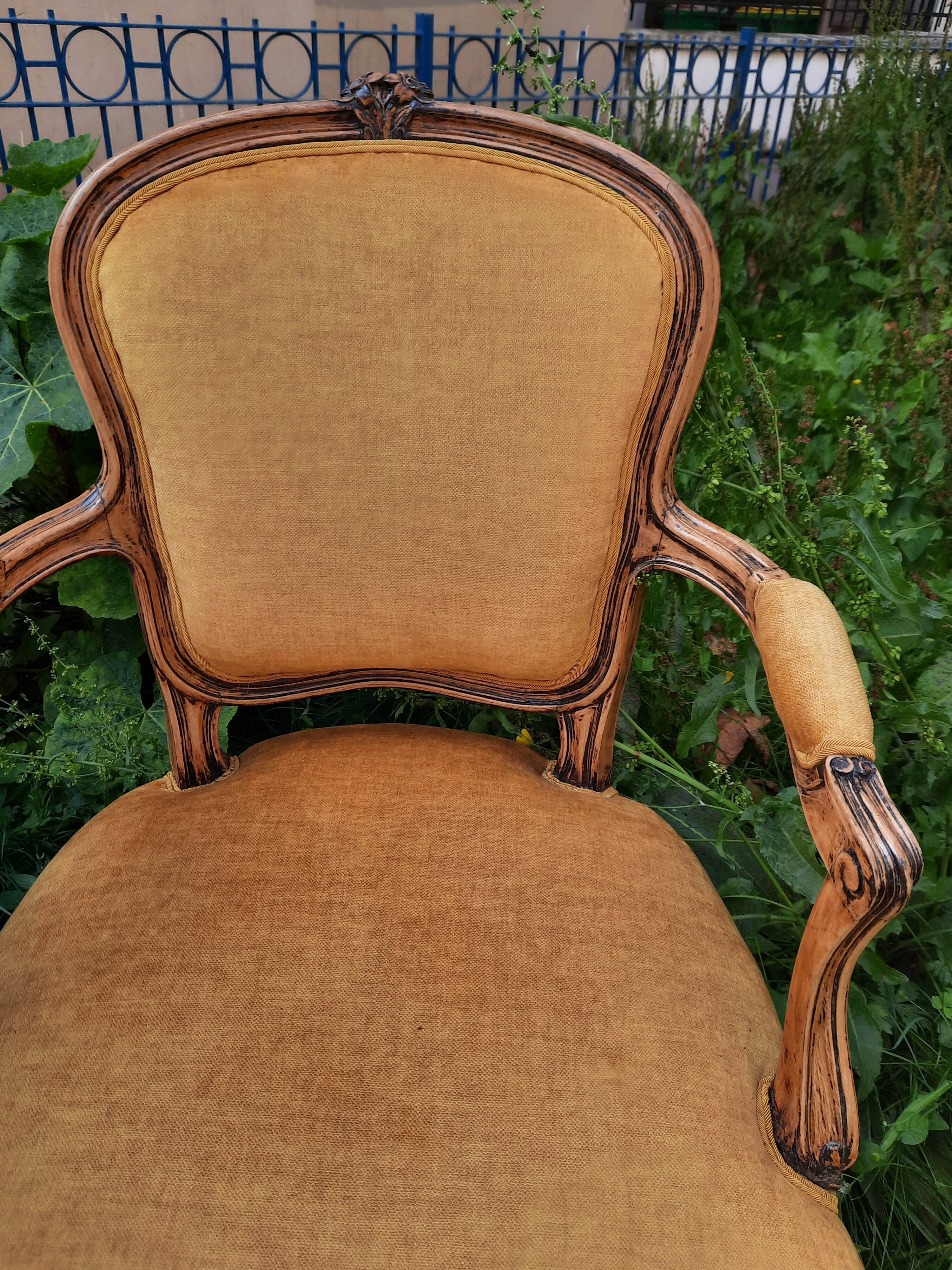 Louis XV style armchair
