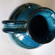 Vase pitcher blue 60s Aldo Londi Italy