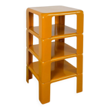 Ensemble de 4 tables Quattro Gatti jaune moutarde par Mario Bellini, C&B Italia