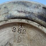 Montigny sandstone vase on the distance