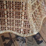 Rattan flower hanging