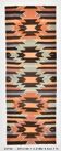 Orange Brown Tribal Kilim Runner Rug, 108x297Cm