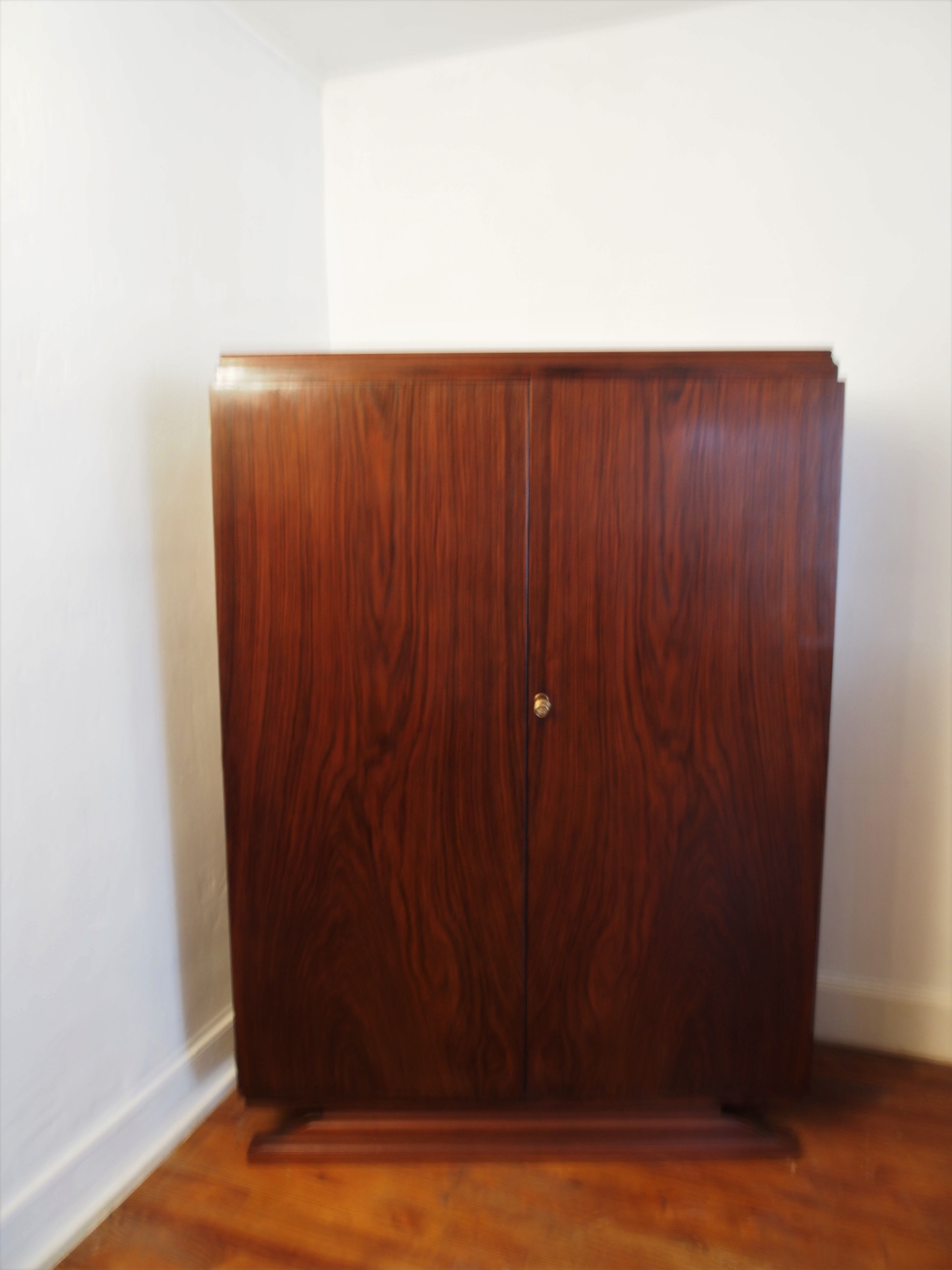 Art Deco rosewood cabinet