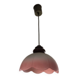 Vintage glass pendant light