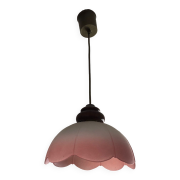 Suspension vintage verre
