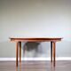Mcintosh oblong teak extending table