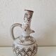 Vase / Vintage soliflore in handcrafted ceramic – Brutalist style