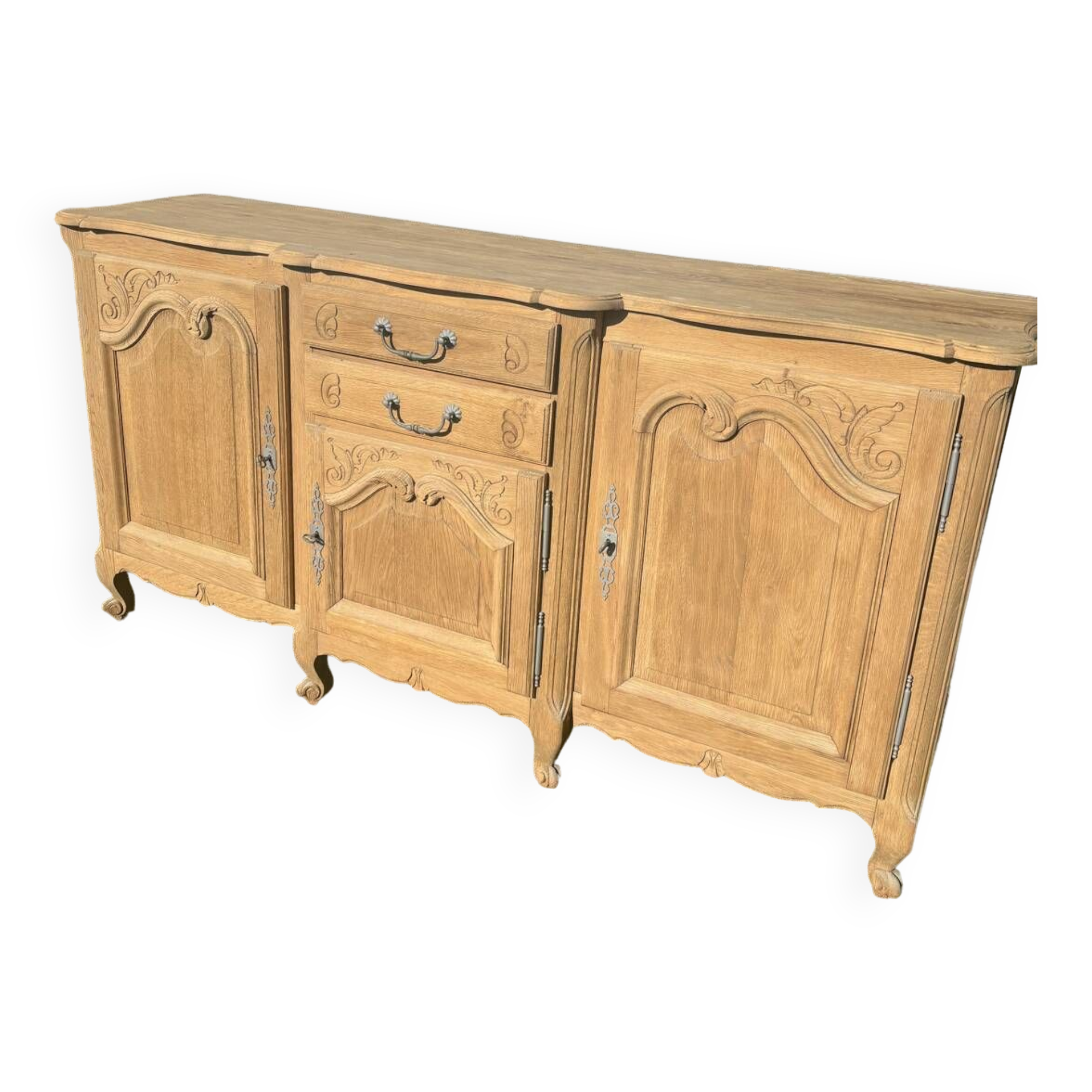 Buffet enfilade bois naturel
