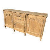 Buffet enfilade bois naturel