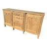 Natural wood sideboard