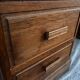 Bureau de notaire, meuble de métier, bois, vintage, début XXème.