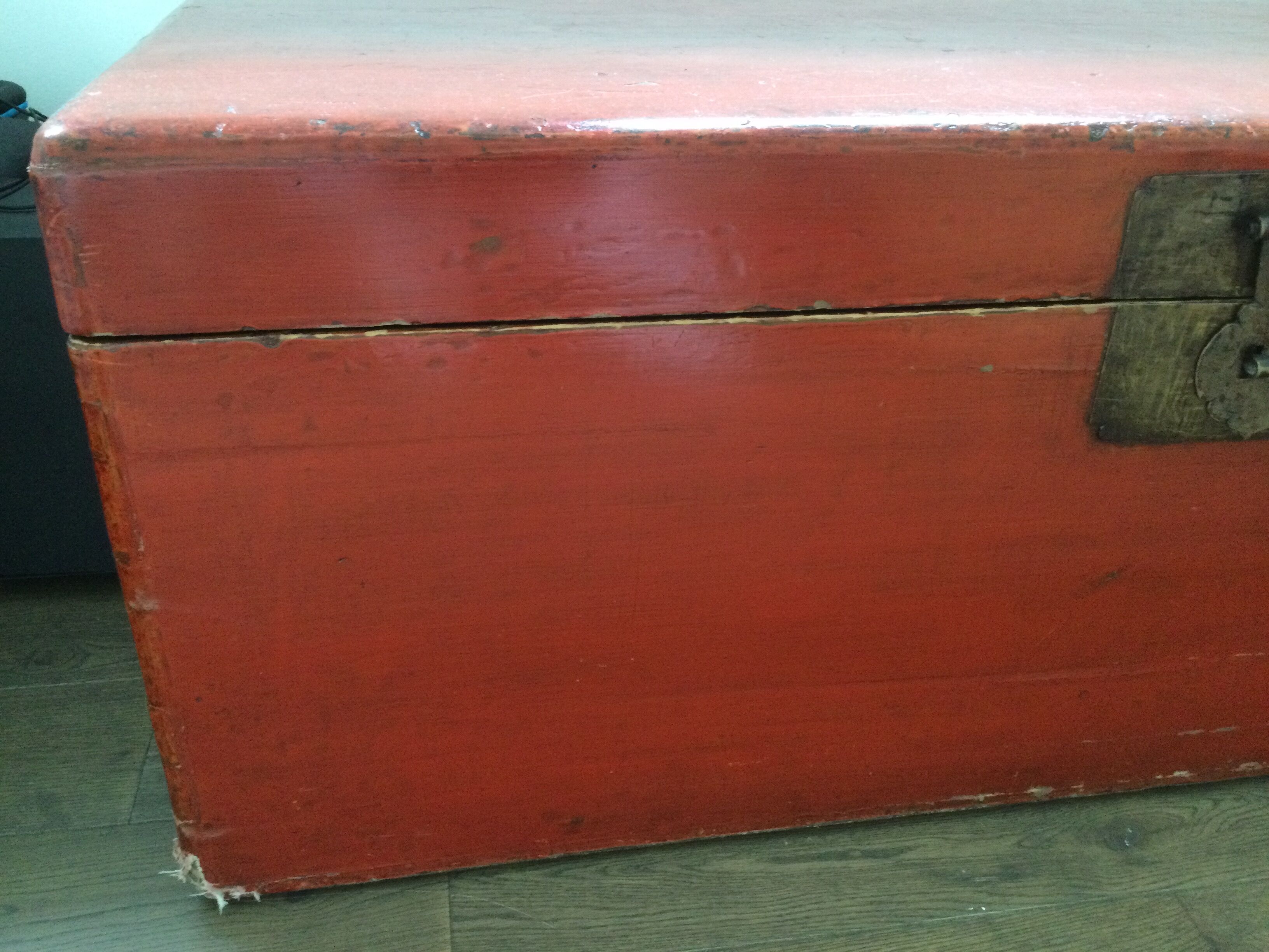 Wooden Chinese chest